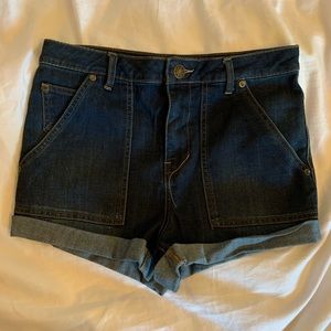 Free People jean shorts
